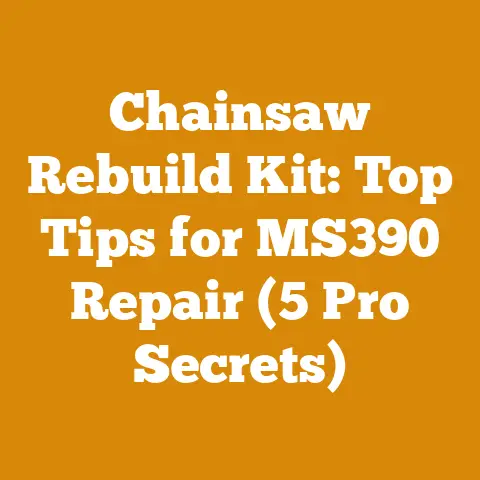 Chainsaw Rebuild Kit: Top Tips for MS390 Repair (5 Pro Secrets)