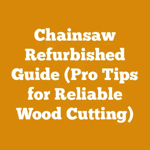 Chainsaw Refurbished Guide (Pro Tips for Reliable Wood Cutting)