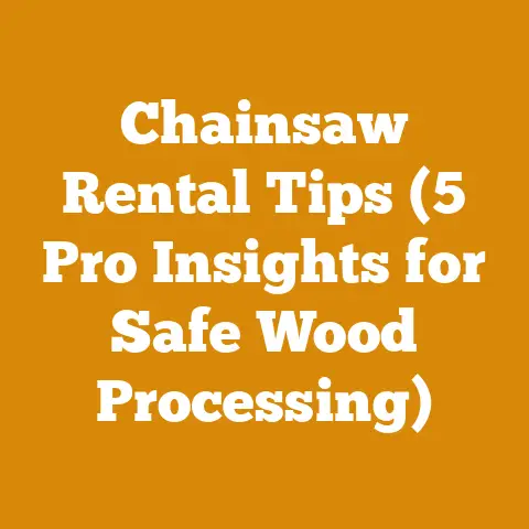 Chainsaw Rental Tips (5 Pro Insights for Safe Wood Processing)