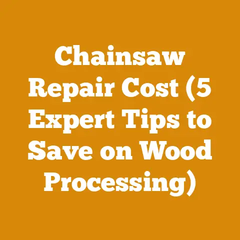Chainsaw Repair Cost (5 Expert Tips to Save on Wood Processing)