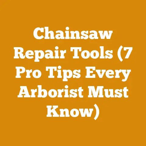 Chainsaw Repair Tools (7 Pro Tips Every Arborist Must Know)