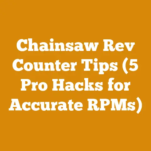 Chainsaw Rev Counter Tips (5 Pro Hacks for Accurate RPMs)