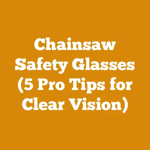 Chainsaw Safety Glasses (5 Pro Tips for Clear Vision)
