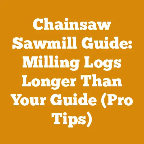 Chainsaw Sawmill Guide: Milling Logs Longer Than Your Guide (Pro Tips)
