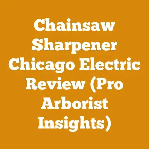 Chainsaw Sharpener Chicago Electric Review (Pro Arborist Insights)