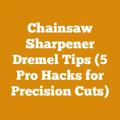 Chainsaw Sharpener Dremel Tips (5 Pro Hacks for Precision Cuts)