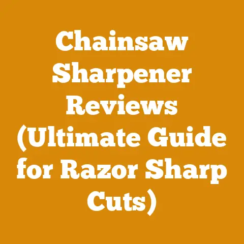 Chainsaw Sharpener Reviews (Ultimate Guide for Razor Sharp Cuts)