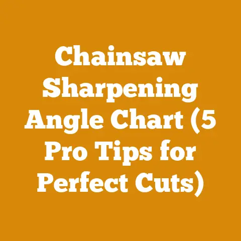 Chainsaw Sharpening Angle Chart (5 Pro Tips for Perfect Cuts)