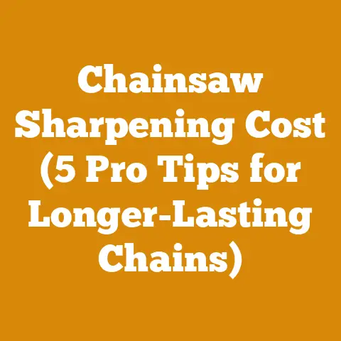 Chainsaw Sharpening Cost (5 Pro Tips for Longer-Lasting Chains)