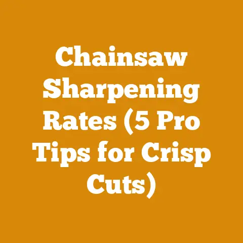 Chainsaw Sharpening Rates (5 Pro Tips for Crisp Cuts)