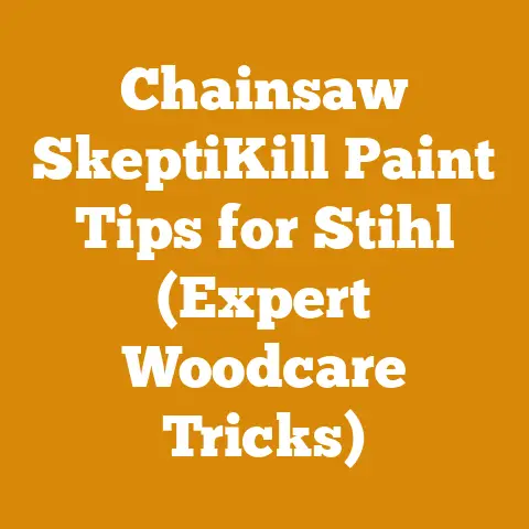 Chainsaw SkeptiKill Paint Tips for Stihl (Expert Woodcare Tricks)