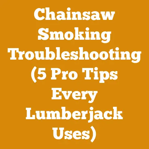 Chainsaw Smoking Troubleshooting (5 Pro Tips Every Lumberjack Uses)