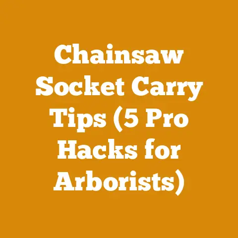 Chainsaw Socket Carry Tips (5 Pro Hacks for Arborists)