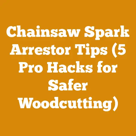Chainsaw Spark Arrestor Tips (5 Pro Hacks for Safer Woodcutting)