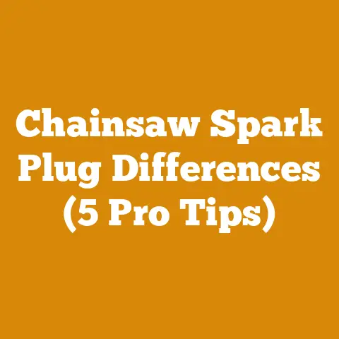Chainsaw Spark Plug Differences (5 Pro Tips)