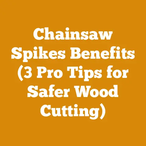 Chainsaw Spikes Benefits (3 Pro Tips for Safer Wood Cutting)