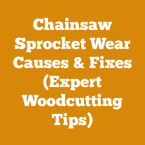 Chainsaw Sprocket Wear Causes & Fixes (Expert Woodcutting Tips)