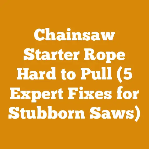 Chainsaw Starter Rope Hard to Pull (5 Expert Fixes for Stubborn Saws)