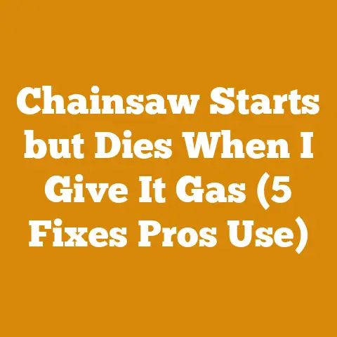 Chainsaw Starts but Dies When I Give It Gas (5 Fixes Pros Use)