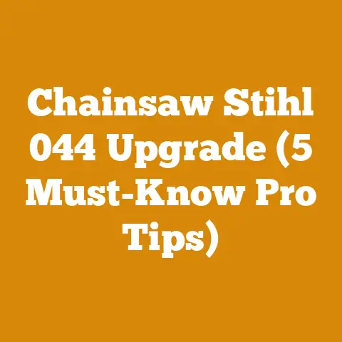 Chainsaw Stihl 044 Upgrade (5 Must-Know Pro Tips)