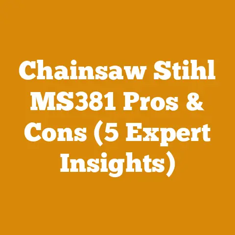 Chainsaw Stihl MS381 Pros & Cons (5 Expert Insights)