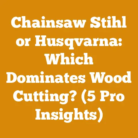 Chainsaw Stihl or Husqvarna: Which Dominates Wood Cutting? (5 Pro Insights)