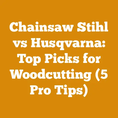 Chainsaw Stihl vs Husqvarna: Top Picks for Woodcutting (5 Pro Tips)