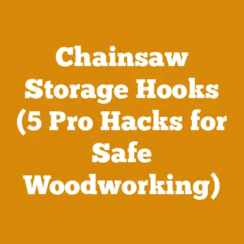 Chainsaw Storage Hooks (5 Pro Hacks for Safe Woodworking)
