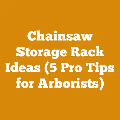 Chainsaw Storage Rack Ideas (5 Pro Tips for Arborists)