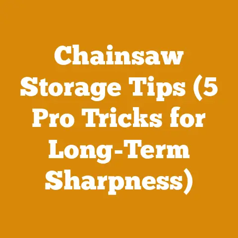 Chainsaw Storage Tips (5 Pro Tricks for Long-Term Sharpness)