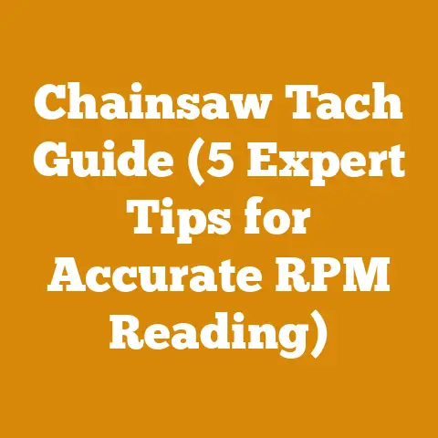 Chainsaw Tach Guide (5 Expert Tips for Accurate RPM Reading)