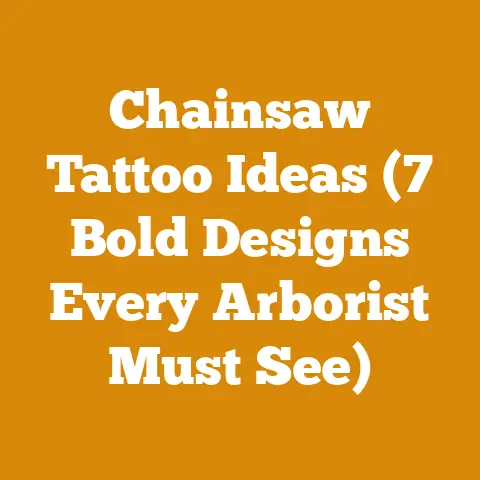 Chainsaw Tattoo Ideas (7 Bold Designs Every Arborist Must See)