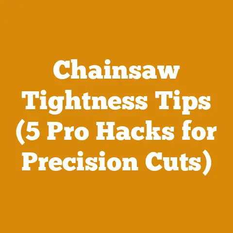 Chainsaw Tightness Tips (5 Pro Hacks for Precision Cuts)