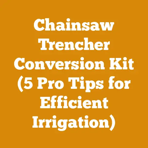 Chainsaw Trencher Conversion Kit (5 Pro Tips for Efficient Irrigation)