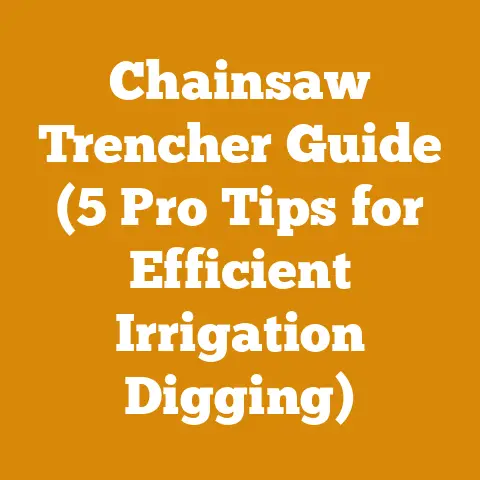 Chainsaw Trencher Guide (5 Pro Tips for Efficient Irrigation Digging)
