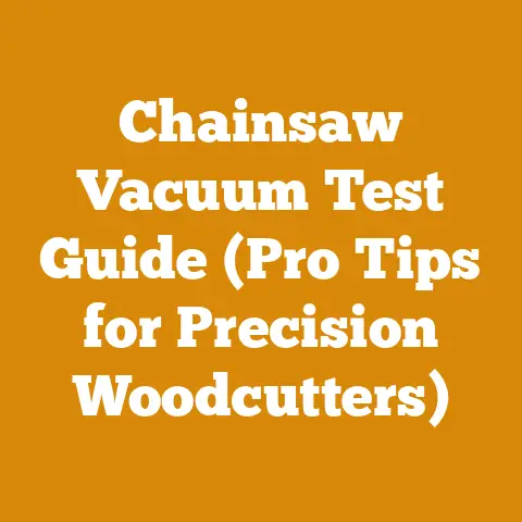 Chainsaw Vacuum Test Guide (Pro Tips for Precision Woodcutters)