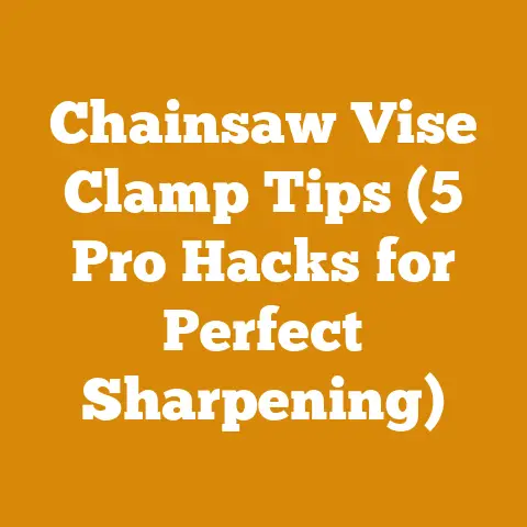 Chainsaw Vise Clamp Tips (5 Pro Hacks for Perfect Sharpening)