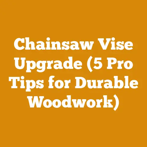 Chainsaw Vise Upgrade (5 Pro Tips for Durable Woodwork)