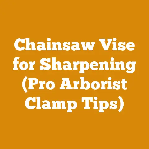 Chainsaw Vise for Sharpening (Pro Arborist Clamp Tips)