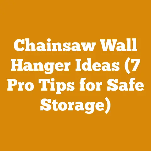 Chainsaw Wall Hanger Ideas (7 Pro Tips for Safe Storage)