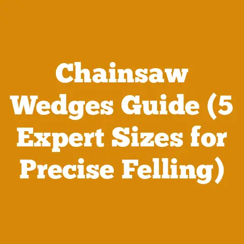Chainsaw Wedges Guide (5 Expert Sizes for Precise Felling)