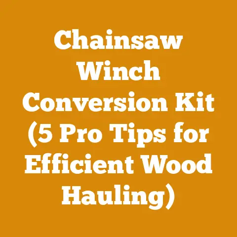 Chainsaw Winch Conversion Kit (5 Pro Tips for Efficient Wood Hauling)