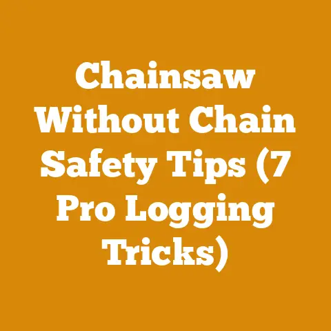 Chainsaw Without Chain Safety Tips (7 Pro Logging Tricks)