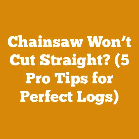 Chainsaw Won’t Cut Straight? (5 Pro Tips for Perfect Logs)