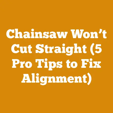 Chainsaw Won’t Cut Straight (5 Pro Tips to Fix Alignment)
