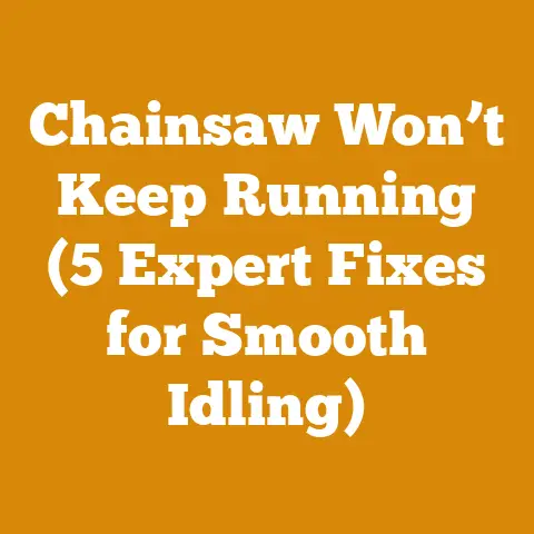 Chainsaw Won’t Keep Running (5 Expert Fixes for Smooth Idling)