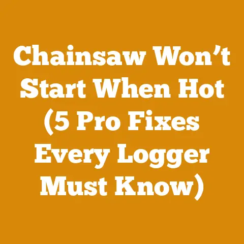 Chainsaw Won’t Start When Hot (5 Pro Fixes Every Logger Must Know)