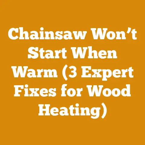 Chainsaw Won’t Start When Warm (3 Expert Fixes for Wood Heating)
