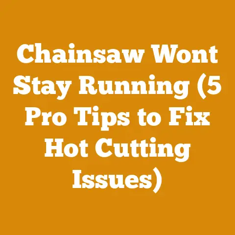 Chainsaw Wont Stay Running (5 Pro Tips to Fix Hot Cutting Issues)