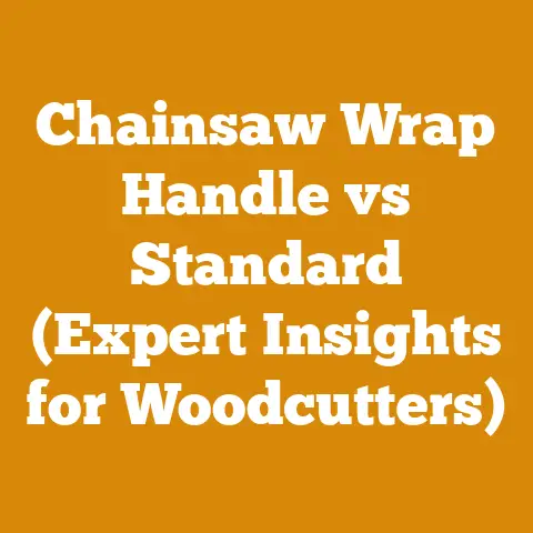 Chainsaw Wrap Handle vs Standard (Expert Insights for Woodcutters)